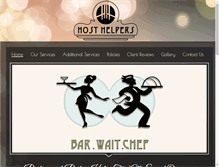 Tablet Screenshot of hosthelpersla.com